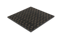 45 Cm The Templar, Handmålat Schackbräde I Massivt Resin