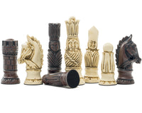 Berkeley Chess Victorian Russet — Schackpjäser