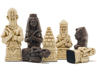 Berkeley Chess Egyptian Russet-schackpjäser