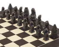 Berkeley Chess Egyptian Russet-schackpjäser