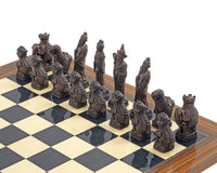 Berkeley Chess Mandarin Russet Schackpjäser
