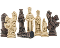 Berkeley Chess Camelot Russet Schackpjäser