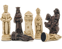 Berkeley Chess Camelot Russet Schackpjäser