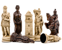 Berkeley Chess Roman Russet Schackpjäser