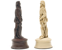 Berkeley Chess Elizabethan Russet-schackpjäser