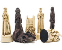 Berkeley Chess Elizabethan Russet-schackpjäser