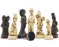 Berkeley Chess Movie Stars Russet Schackpjäser