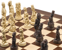 Berkeley Chess Movie Stars Russet Schackpjäser