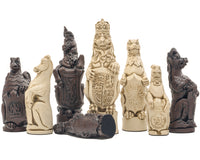 Berkeley Chess Royal Beast Russet — Schackpjäser
