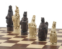 Berkeley Chess Royal Beast Russet — Schackpjäser