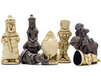 Berkeley Chess Alice in Wonderland Russet Schackpjäser