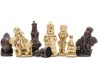 Berkeley Chess Alice in Wonderland Russet Schackpjäser