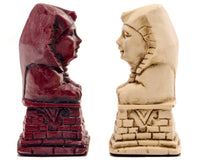 Berkeley Chess Egyptiska Kardinal-schackpjäser