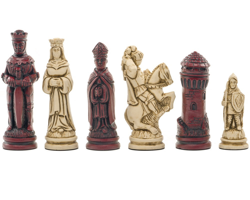 Berkeley Chess Camelot Cardinal — Schackpjäser