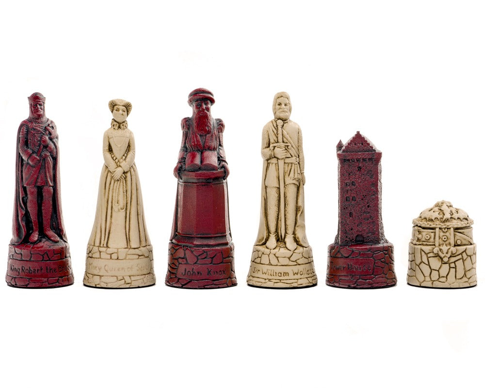 Berkeley Chess Skotska Cardinal-schackpjäser