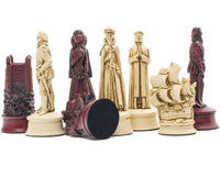 Berkeley Chess Elizabethan Cardinal Schackpjäser