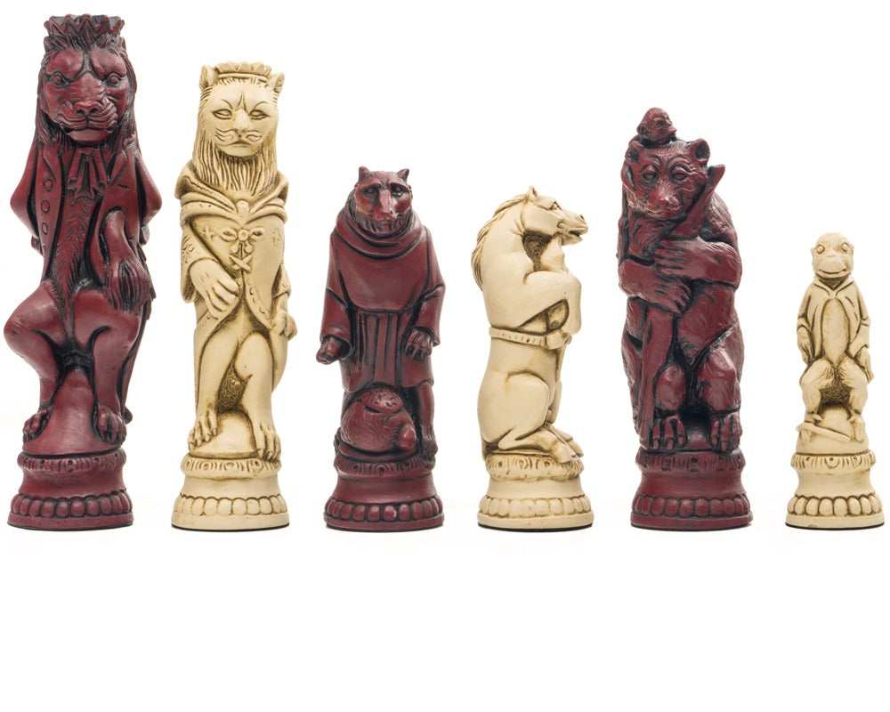 Berkeley Chess Reynard the Fox Cardinal — Schackpjäser
