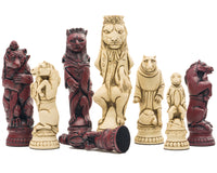 Berkeley Chess Reynard the Fox Cardinal — Schackpjäser