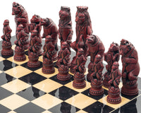 Berkeley Chess Reynard the Fox Cardinal — Schackpjäser