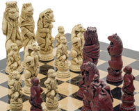 Berkeley Chess Reynard the Fox Cardinal — Schackpjäser