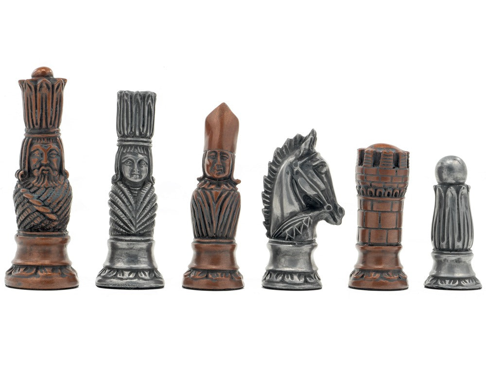 Berkeley Chess – viktorianska metalliska Schackpjäser