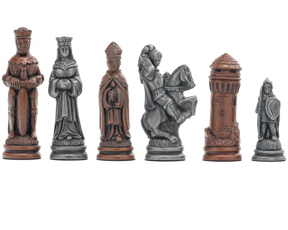 Berkeley Chess Camelot Metallic Schackpjäser