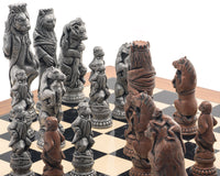 Berkeley Chess Reynard the Fox Metalliska Schackpjäser