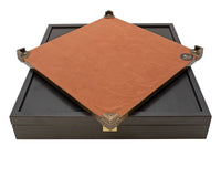 Manopoulos Grekisk-Romersk Metall Schackset Med Förvaringsask För Schackpjäser - Liten