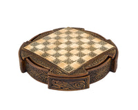 Isle of Lewis kompakt keltiskt Schackset 22,9 cm