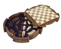 Isle of Lewis kompakt keltiskt Schackset 22,9 cm