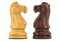 Supreme Series Staunton-schackpjäser i rosenträ - 8,9 cm