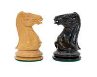 JJ Cooke Ebeniserade Schackpjäser – 8,9 cm