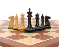 JJ Cooke Ebeniserade Schackpjäser – 8,9 cm