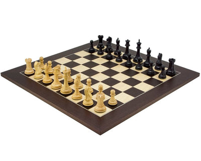 Oxford Series Schackset – svart och wenge