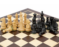 Victoria turneringsschackset i eboniserat wenge