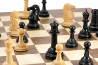 Parthenon Grand Ebenholts- Och Valnötschackset