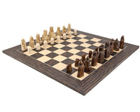 Isle of Lewis Tiger Ebony Schackset