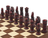 Berkeley Chess Victorian Cardinal Schackset i palisander