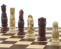 Berkeley Chess Victorian Cardinal Schackset i palisander