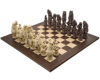 Berkeley Chess Reynard the Fox Russet och Palisander — Stort Schackset
