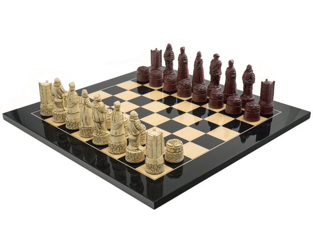 Berkeley Chess English Black Cardinal Grand Schackset