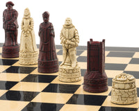 Berkeley Chess English Black Cardinal Grand Schackset