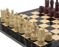 Berkeley Chess English Black Cardinal Grand Schackset