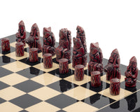 Berkeley Chess medeltida svart kardinal-schackset