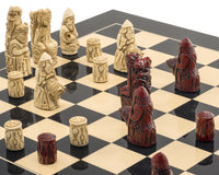 Berkeley Chess medeltida svart kardinal-schackset