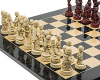 Berkeley Chess Movie Stars Black Cardinal Grand Schackset