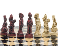 Berkeley Chess Movie Stars Black Cardinal Grand Schackset