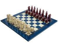 Berkeley Chess Scottish Cardinal Blue Schackset