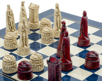 Berkeley Chess Scottish Cardinal Blue Schackset