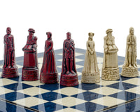 Berkeley Chess Scottish Cardinal Blue Schackset